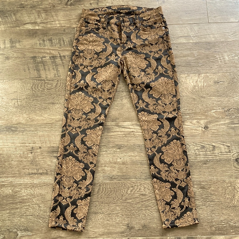 Dressy brocade jeans